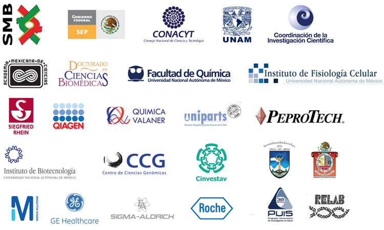 Patrocinadores Congreso Sociedad Mexicana de Bioquímica
